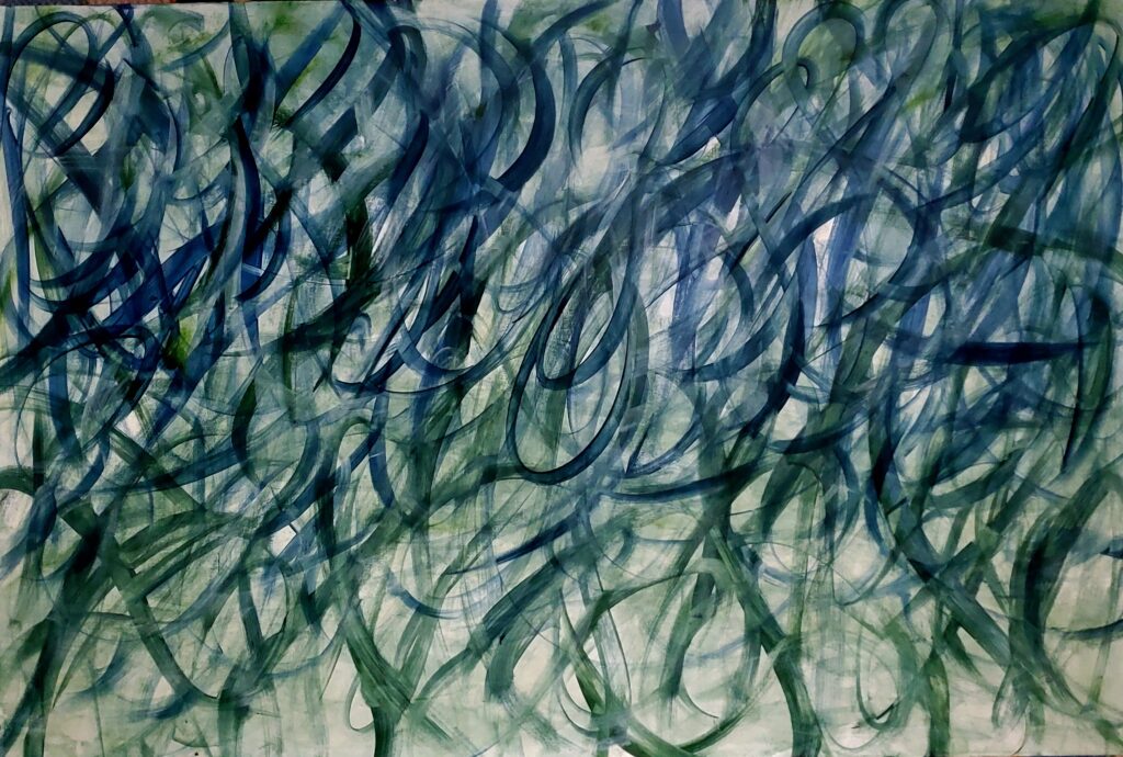 Summer breeze Acrylic on board 36 by 24 inches/ 91.5 by 76 cm 2024