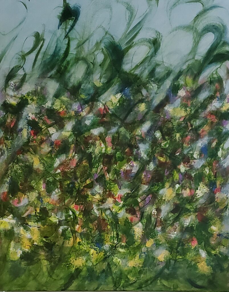 Ode to summer Acrylic on canvas 30 by 24 inches/76 by 60 cm 2024